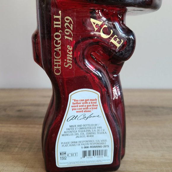 Tommy guns tequila Gold empty red bottle - Picture 5 of 11